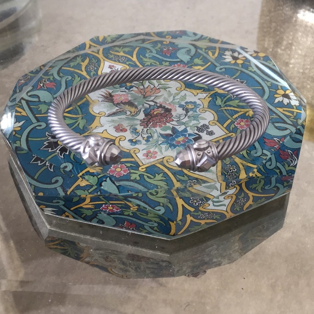 Authentic David Yurman Aluminum Cable Bracelet